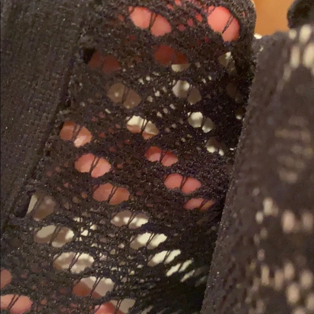 08:08 - Merona Fishnet/Lace Trouser Socks